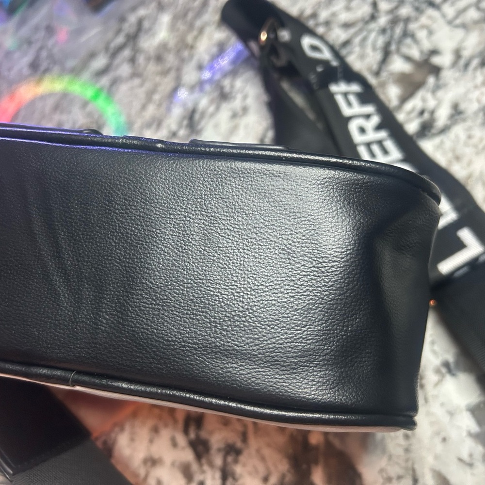 Karl Lagerfeld Black and White crossbody Bag - Picture 7 of 12